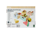 Wooden Food Groups Multipack - Anko