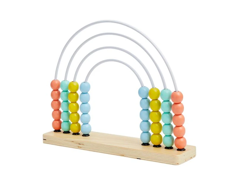 Wooden Rainbow Abacus - Anko