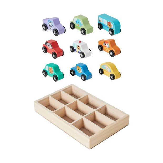 Wooden Car Set - Anko