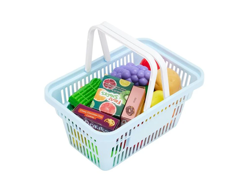 Food Shopping Basket Set, 22 Pieces - Anko