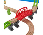 Wooden Train Set with Storage - Anko