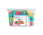 Play & Learn Construction Blocks Set, 120 Piece - Anko