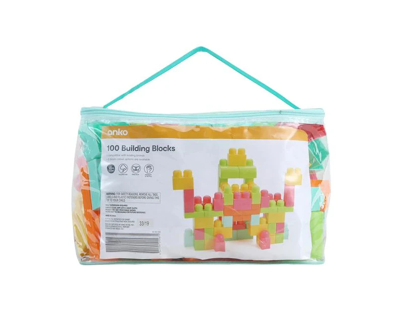 Block Bag, 100 Pieces - Anko