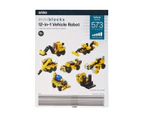 Mini Blocks Vehicle Series, 573 Piece: 12-in-1 Vehicle Robot Playset - Anko