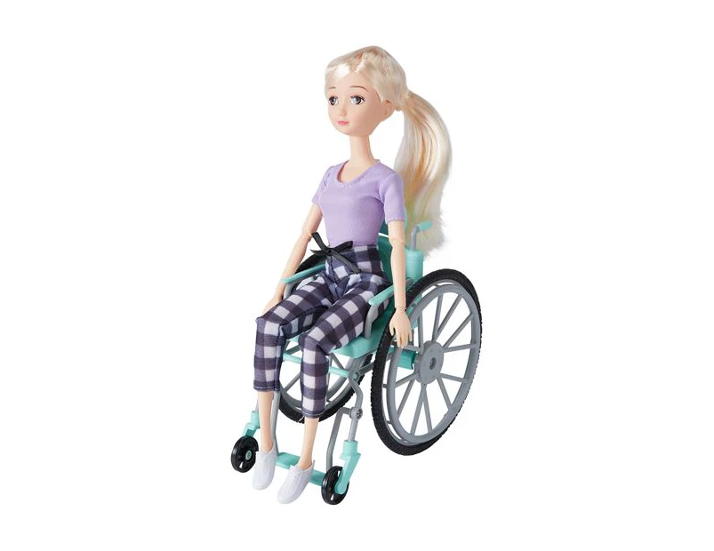 Doll with Wheelchair - Anko