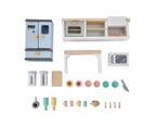 Wooden Dollhouse Deluxe Kitchen Set, 24 Pieces - Anko