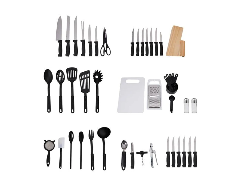 Utensil Set, 50 Piece - Anko