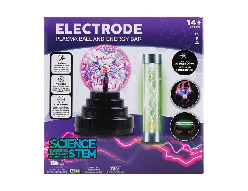 Electrode Plasma Ball & Energy Bar - Science Squad