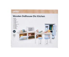 Wooden Dollhouse Deluxe Kitchen Set, 24 Pieces - Anko