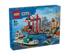 LEGO® City Seaside Harbour with Cargo Ship 60422