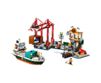 LEGO® City Seaside Harbour with Cargo Ship 60422