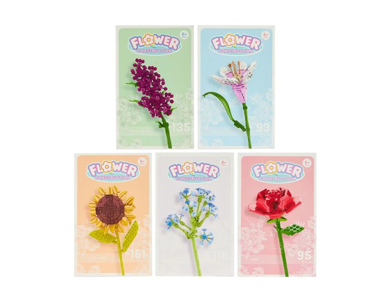 Flower Construction Kit, Assorted - Anko