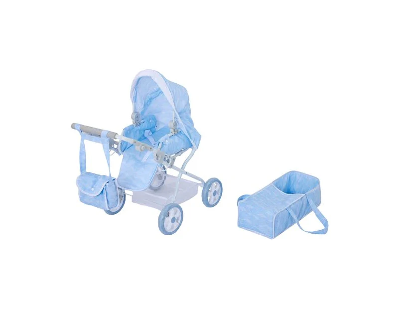 Deluxe Toy Pram & Bag, 4 Piece  Set - Anko