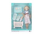 Doll & Baby Nursery Playset - Anko