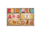 Wooden ABC Matching Puzzle Set - Anko