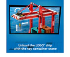 LEGO® City Seaside Harbour with Cargo Ship 60422