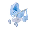 Deluxe Toy Pram & Bag, 4 Piece  Set - Anko