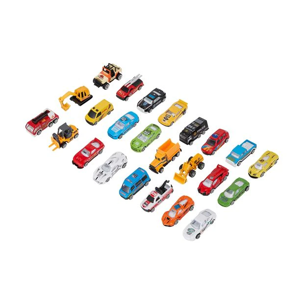 Diecast Vehicles, Assorted, 12 Pack - Anko