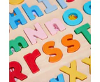 Wooden Lower and Uppercase Puzzle - Anko