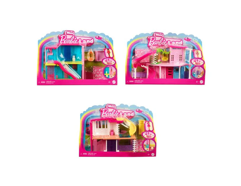 Barbie-Maison de Poupée Mini-BarbieLand-Coffrets maison et accessoires HYF44 - Gift Toy for Kids