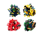 Mini Construction Blocks, Assorted - Anko