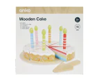 14 Piece Wooden Cake Toy - Anko