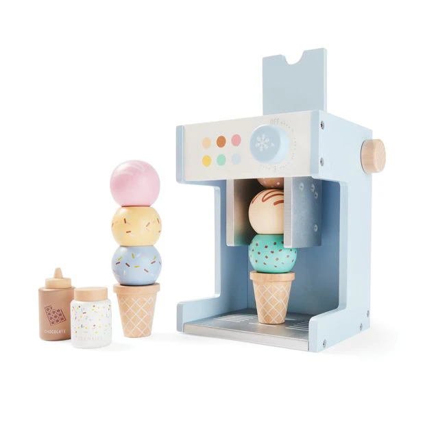 Wooden Ice Cream Machine Playset - Anko