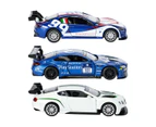 Metal Speed Zone 1:38-43 Scale Diecast Cars - 3 Pack