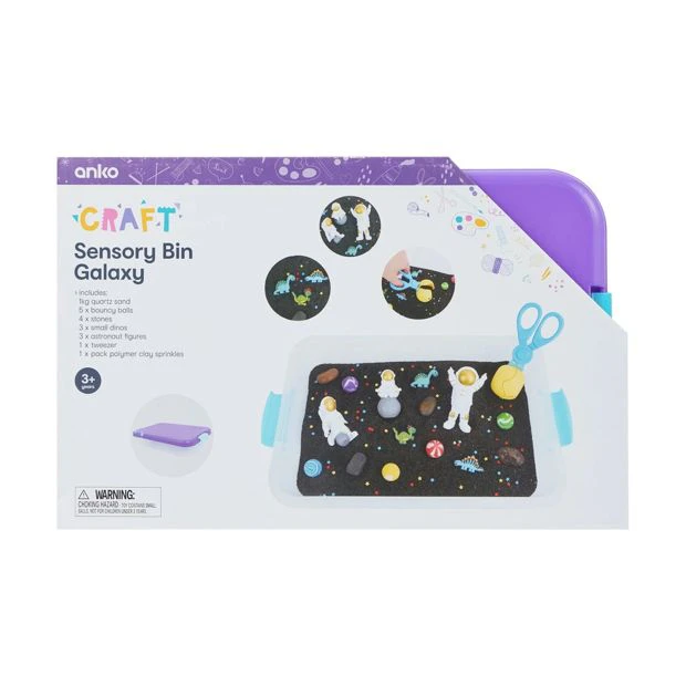 Galaxy/Outer Space Sensory Bin Set, Assorted - Anko