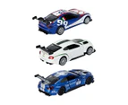 Metal Speed Zone 1:38-43 Scale Diecast Cars - 3 Pack