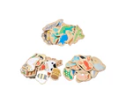 Wooden Magnetic Animals Set, 20 Pieces, Assorted - Anko