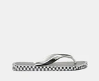 Havaianas Men's Checkmate Top Thongs - Black/White