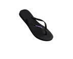 Havaianas | Kids Slim Rubber Logo (Black/Lilac)