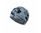 Outdoor Cycling Hat Windproof Motorcycle Bicycle Riding Cap Bike Skiing Dry Hat - Grey Camouflag