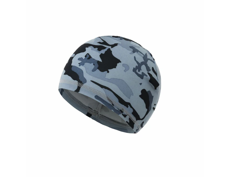 Outdoor Cycling Hat Windproof Motorcycle Bicycle Riding Cap Bike Skiing Dry Hat - Grey Camouflag