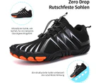 Barefoot Shoes for Men and Women, Healthy and Comfortable Barefoot Shoes for hiking,surfing,rafting,hiking rock,climbing.-black