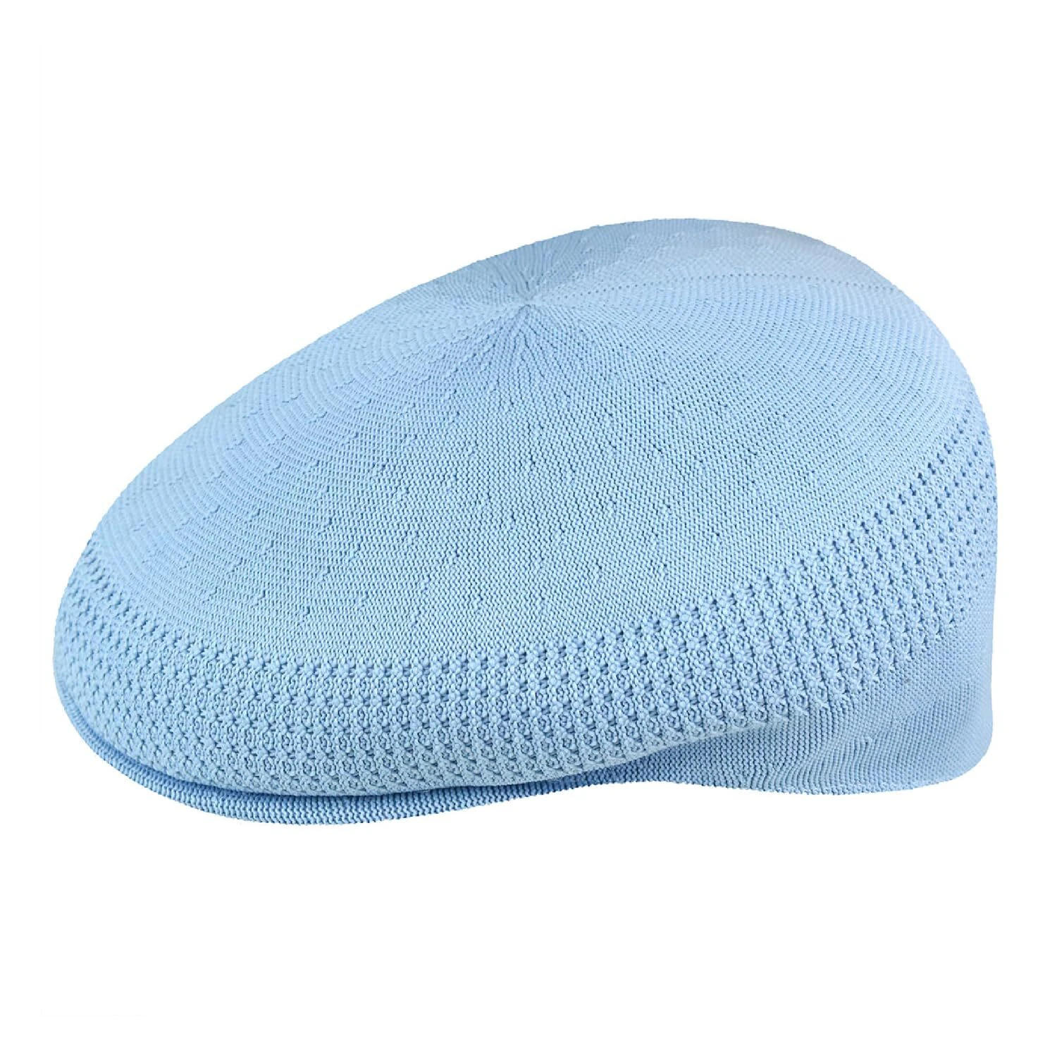 KANGOL Tropic Ventair 504 Ivy Cap 0290BC Summer Flat Driving Hat - Light Blue