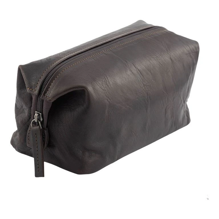 Genuine Leather Wet Pack, Toiletry-travel Bag