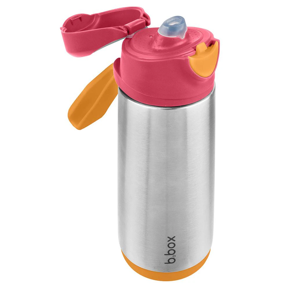 Insulated Sport Spout Bottle (Strawberry Shake) - 500mL