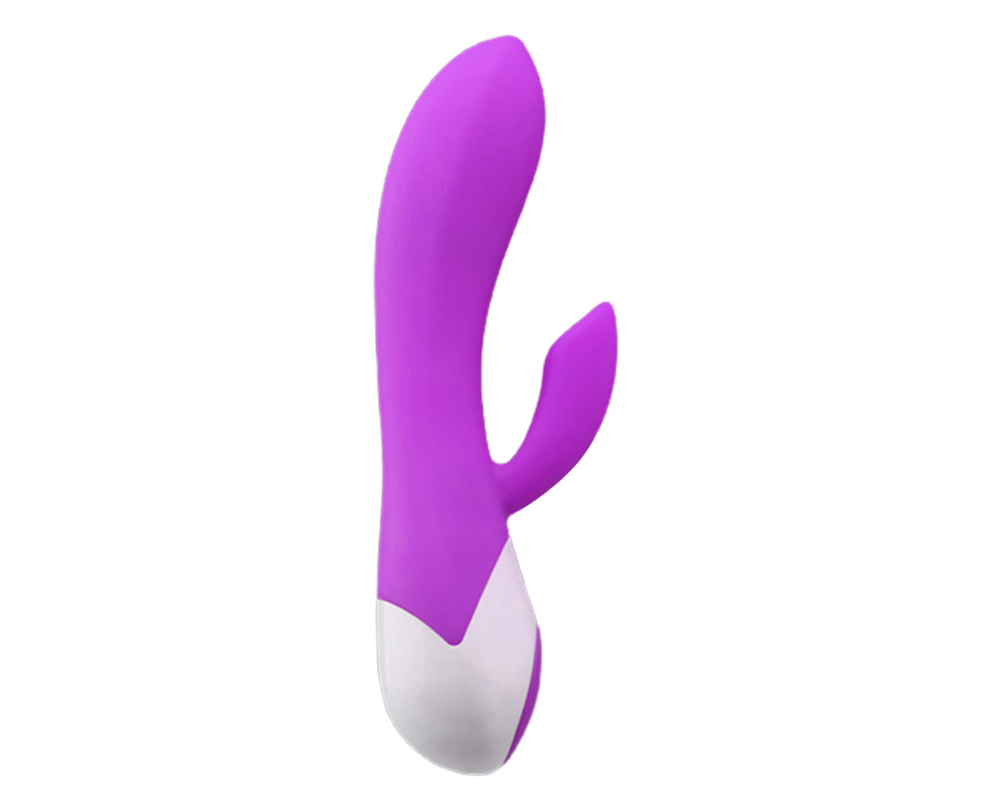 Women Vibrator Skin-touch Dual Motor Rechargeable Deep Stimulation Increase Climax Silicone Clit Stimulator Masturbator Massage Stick for Girl - Purple