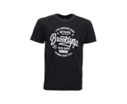 FIL Men's Cotton T-Shirt - Brooklyn/Black