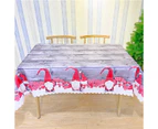 Christmas Tablecloth,  Table Cover for Holidays, Party Decorations