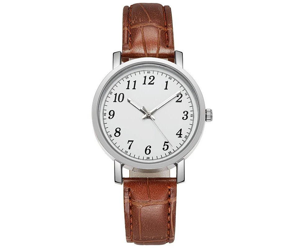 Best Selling Ultra Thin Couple Leather Quartz Women Watch Fashion Simple Business Casual Sports Men's Watches Montre Homme