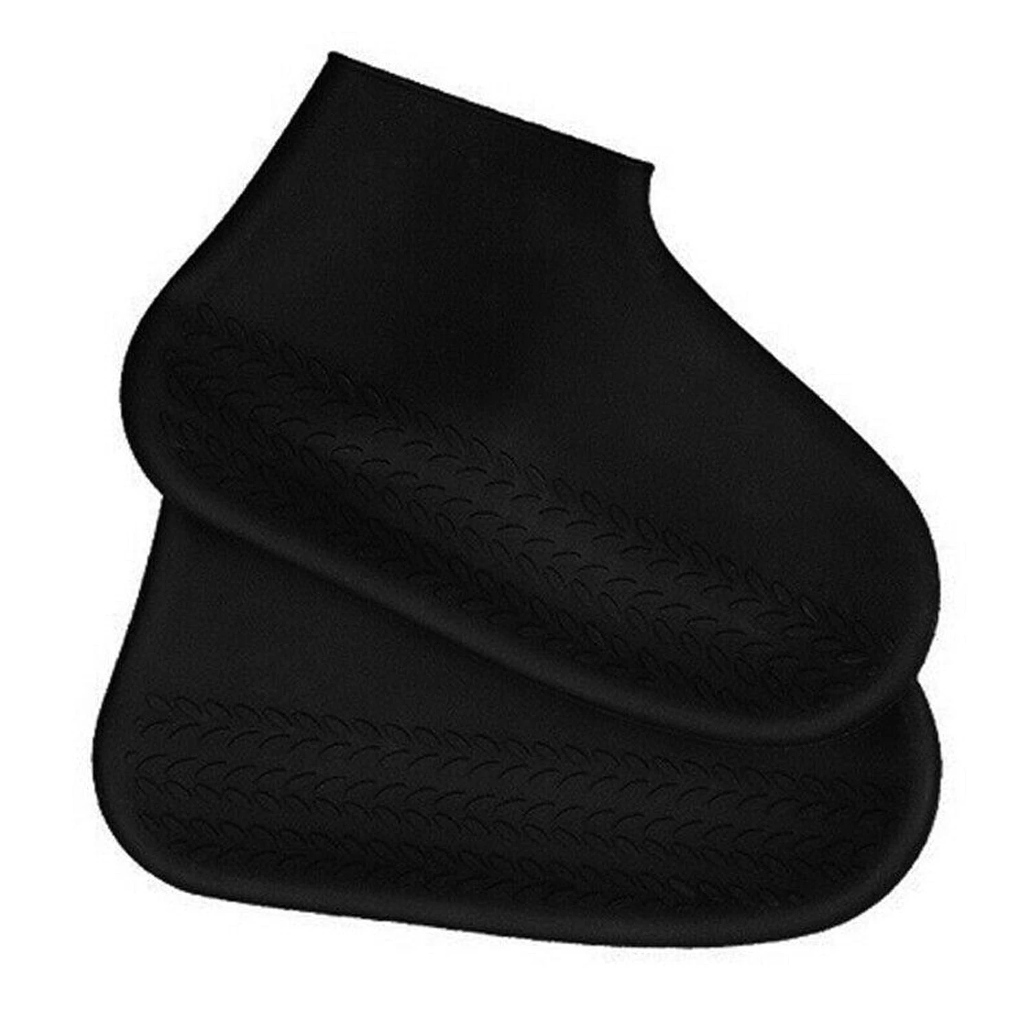 Black Silicone Shoe Cover Protective Water Rubber Foot Gum