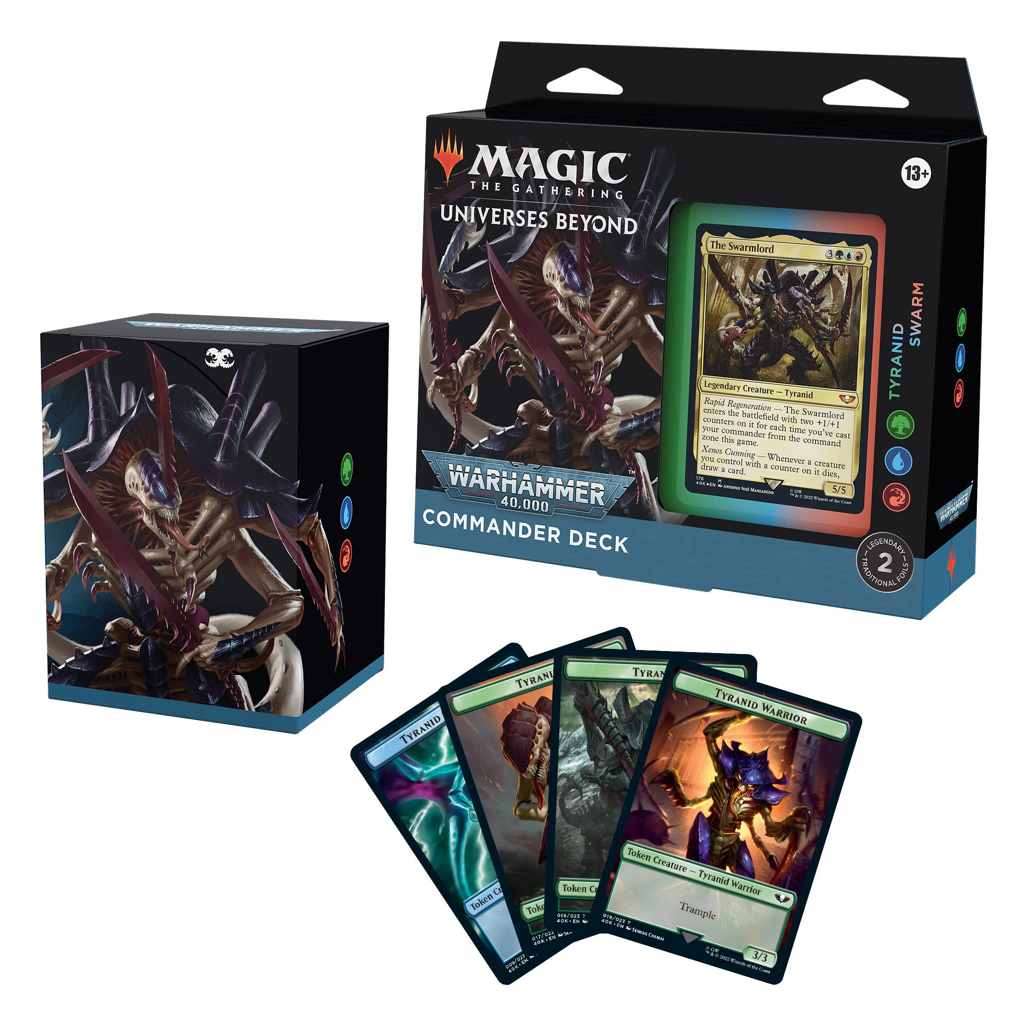 Magic: The Gathering Universes Beyond: Warhammer 40,000 Commander Deck  Tyranid Swarm