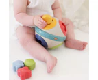 Tolo Toys Bio Plastic 15cm Rolling Ball 6-Shape Sorter Baby/Toddler Toy 12m+