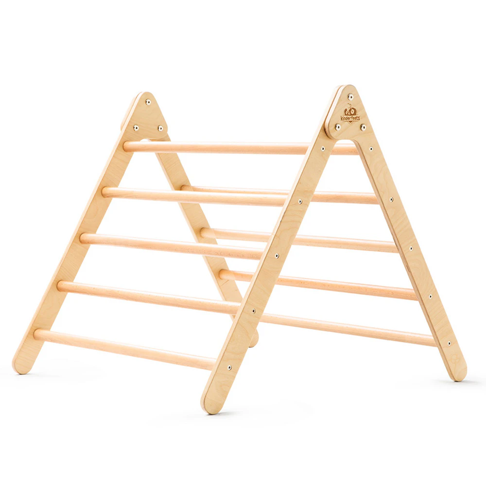 Kinderfeets 72cm Wooden Pikler Triangle Kids/Children Climbing Frame Medium 1y+