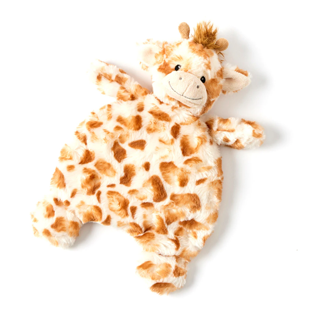 Jiggle & Giggle Polyester 30cm Warm Hugs Giraffe Heat Pack Soft Plush Toy 0m+