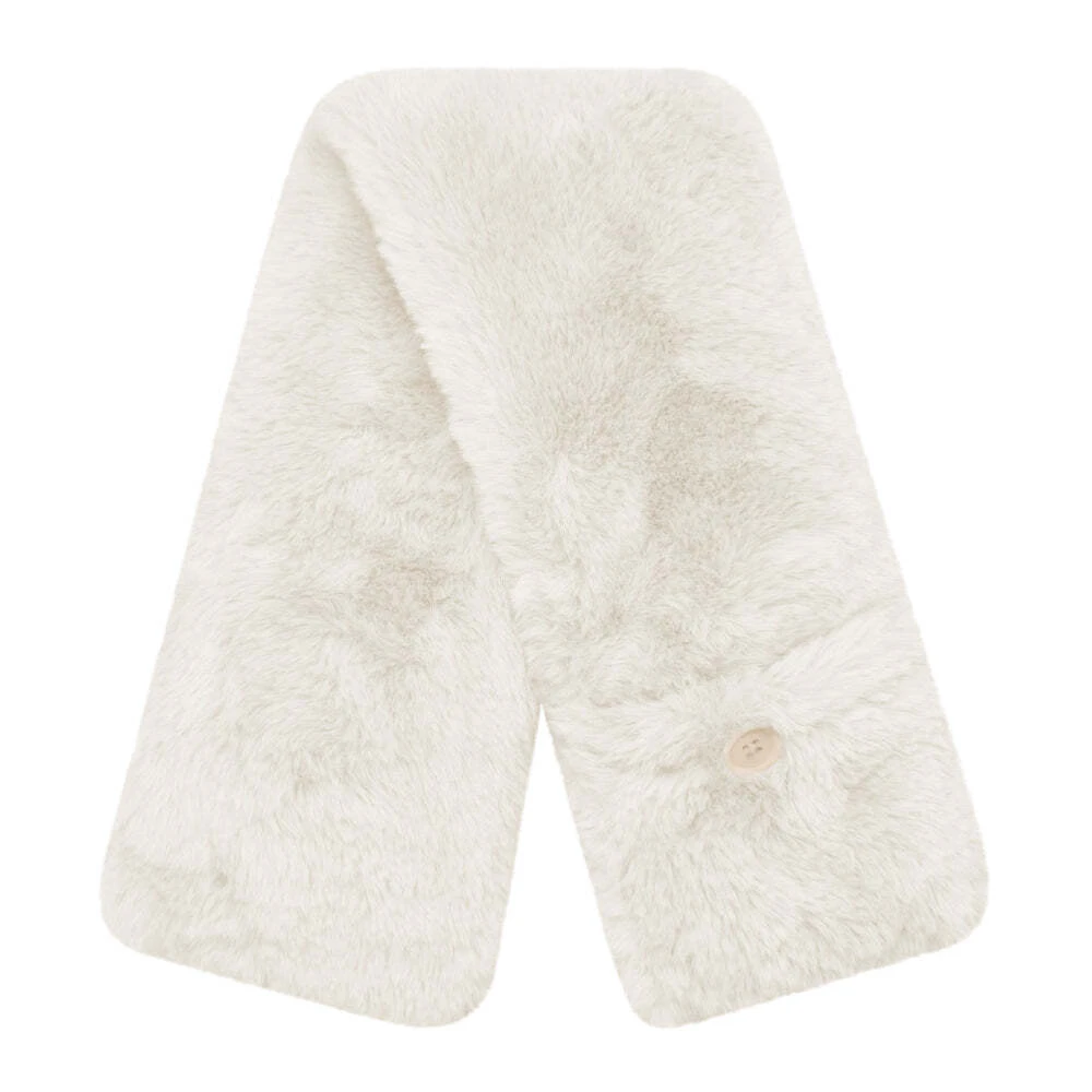 J. Elliot Home Layla Super Soft Faux Fur Long Body Heat Pack 60x12cm Ivory