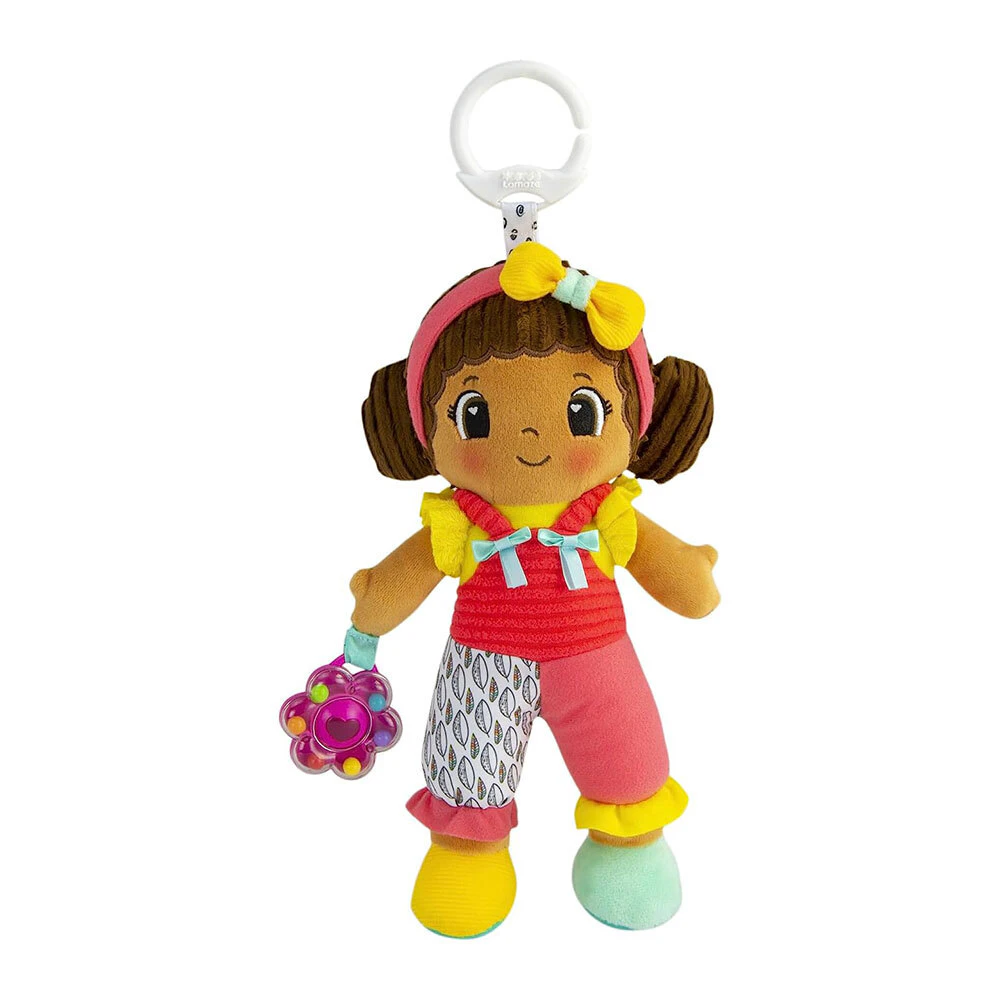 LAMAZE My Friend Jasmine Plush Textured Sensory Doll Kids/Childrens Toy 0m+